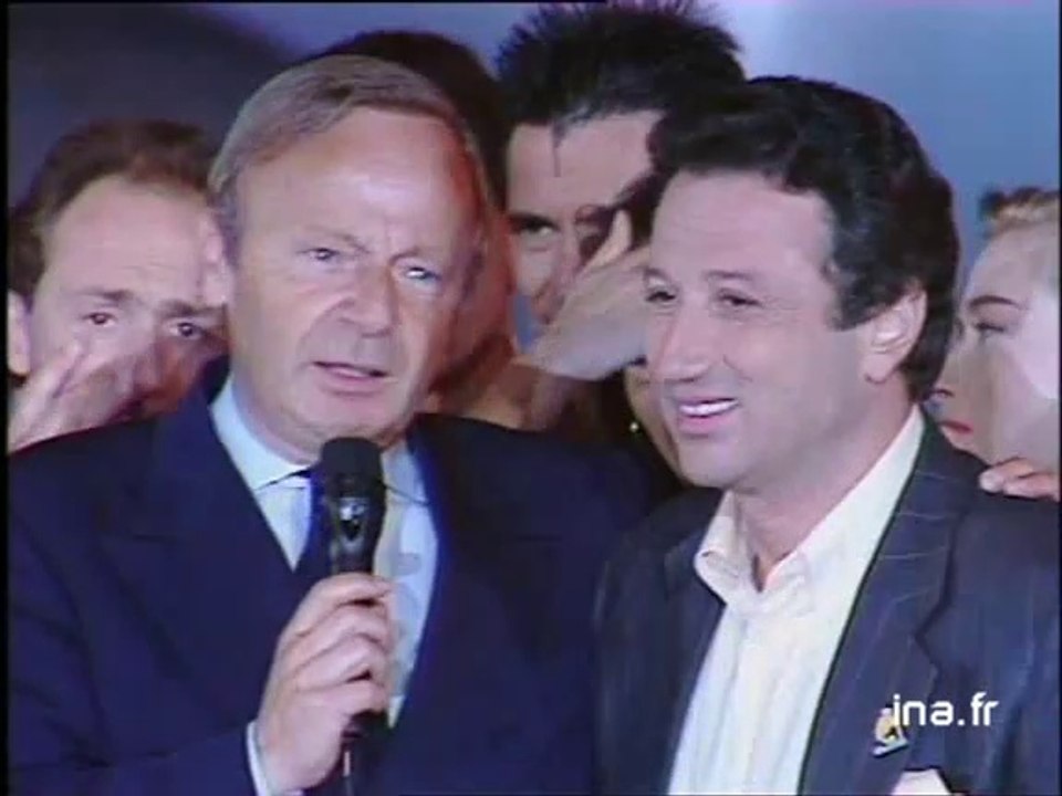 Antenne 2 - 29 Juin 1990 - Séquence finale de la dernière de "Champs Elysées"