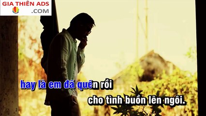 Karaoke Cuối Trời Đợi Mong - Quang Lập