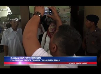 Dugaan suap proyek meikarta, KPK geledah kantor dpmptsp di kabupaten bekasi