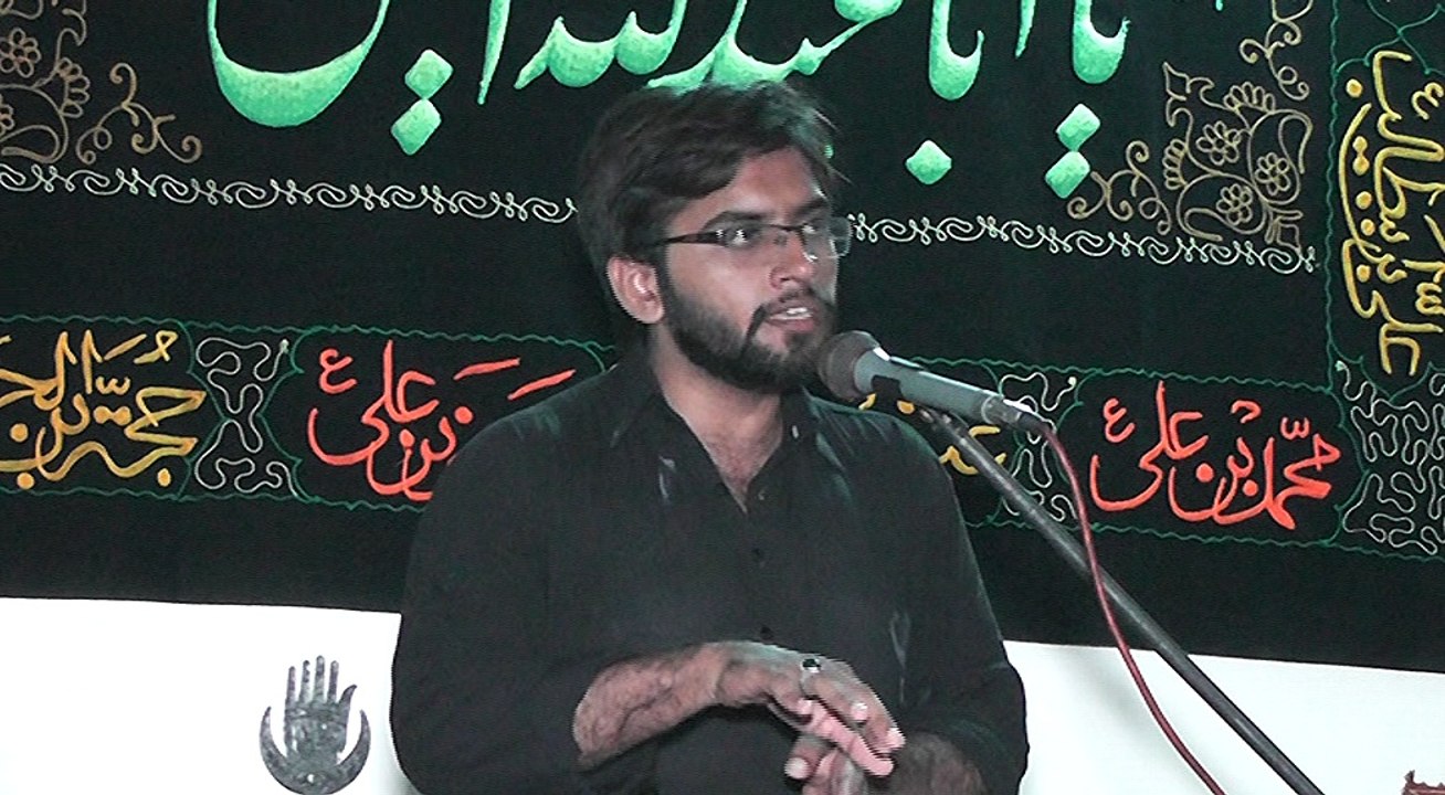 Zakir Afzal Haider Ghaderi Hafizabad Azan Ali Akbar 10 Muharam 1440(2018) Choti Bhehak Hafiz Abad