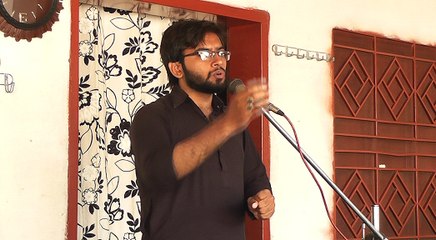 Zakir Afzal Haider Ghaderi Hafizabad  10 Muharam 1440(2018) Choti Bhehak Hafiz Abad