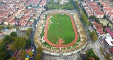 Millet Bahçesi Yapılacak Eski Sakarya Atatürk Stadyumunda Yıkım Başladı