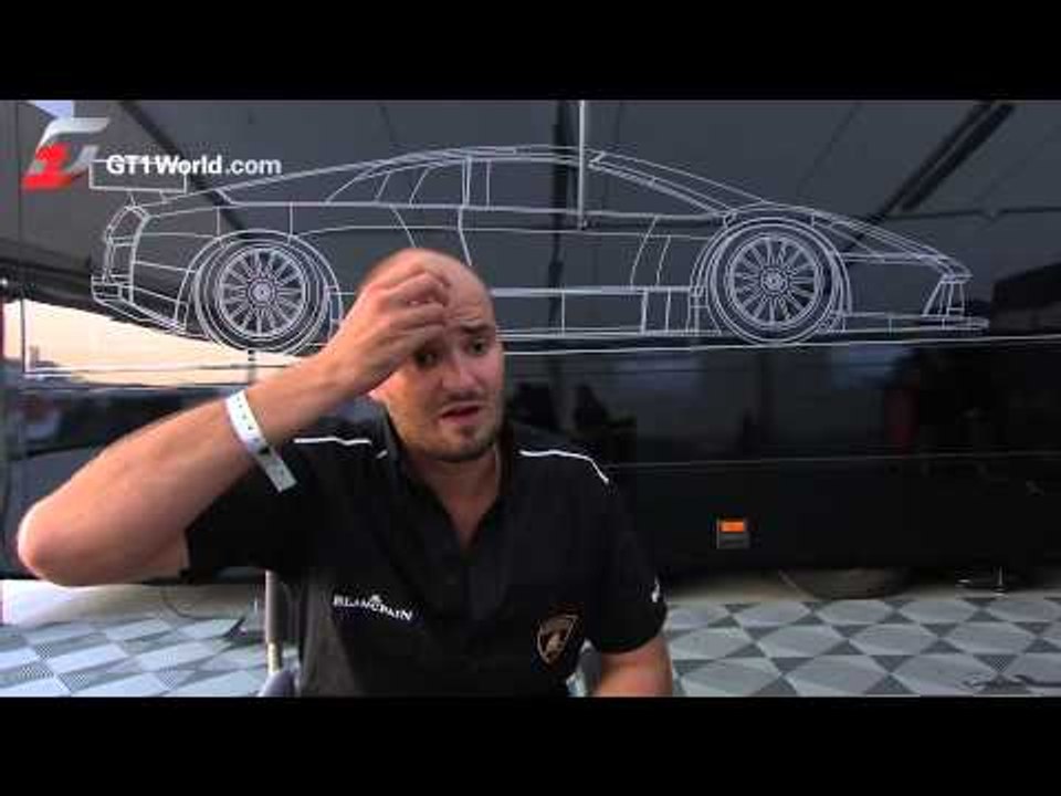 GT1-LIFE Prince Albert talks about his crash. German language version.