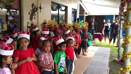 Ambassador Hyatt Visited the Airai Head Start Christmas Program- enjoy this short clip of one of their songs...Happy Holidays