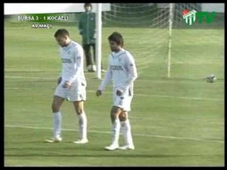 A2 Ligi Bursaspor - Kocaelispor 4-2 ( Özet ) (01.12.2009)