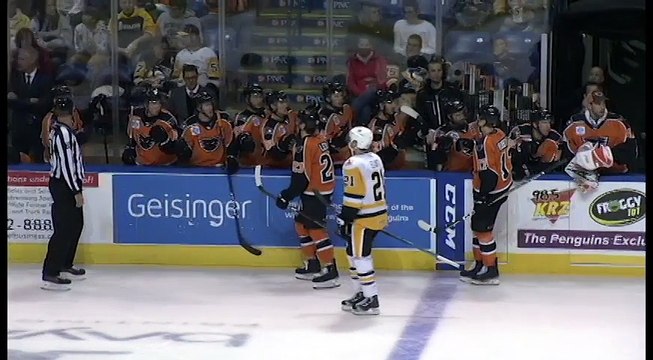 Penguins fall to Phantoms, 6-3