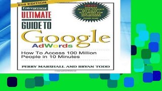 F.R.E.E [D.O.W.N.L.O.A.D] Ultimate Guide to Google Ad Words: How To Access 100 Million People in