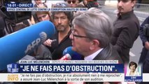 Mélenchon sort de son audition et dénonce un 