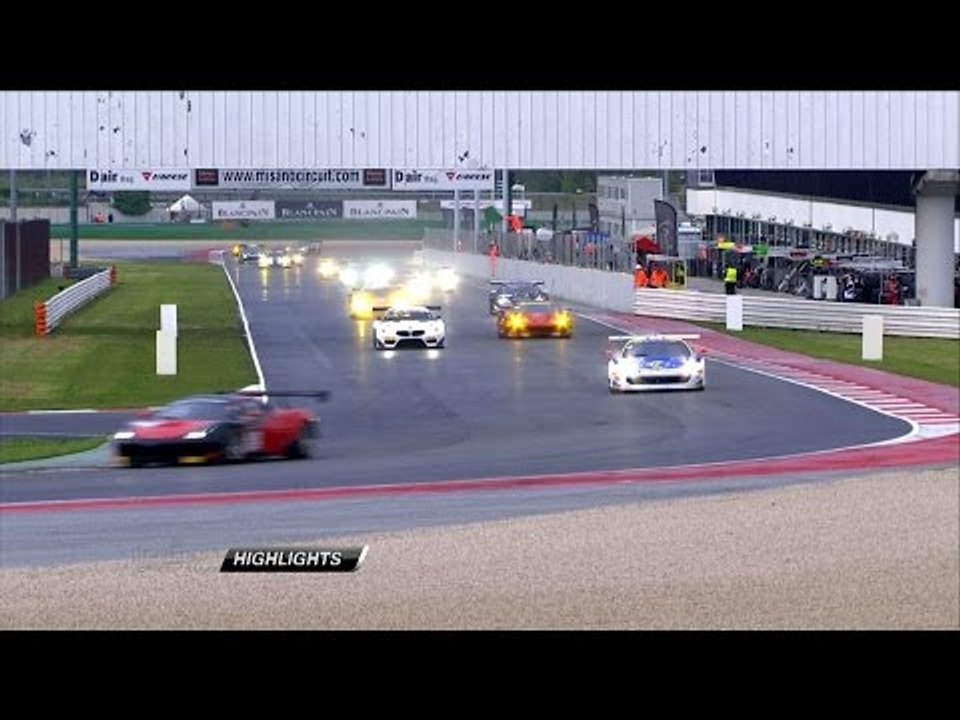 Blancpain GT Sports Club - Misano 2016 - Qualifying Race Highlights