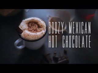 Boozy mexican hot chocolate [BA Recipes]