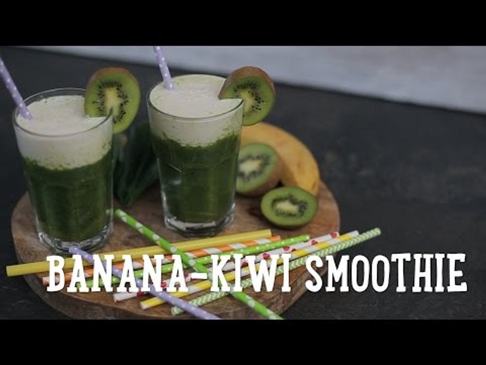 Banana-kiwi smoothie  [BA Recipes]