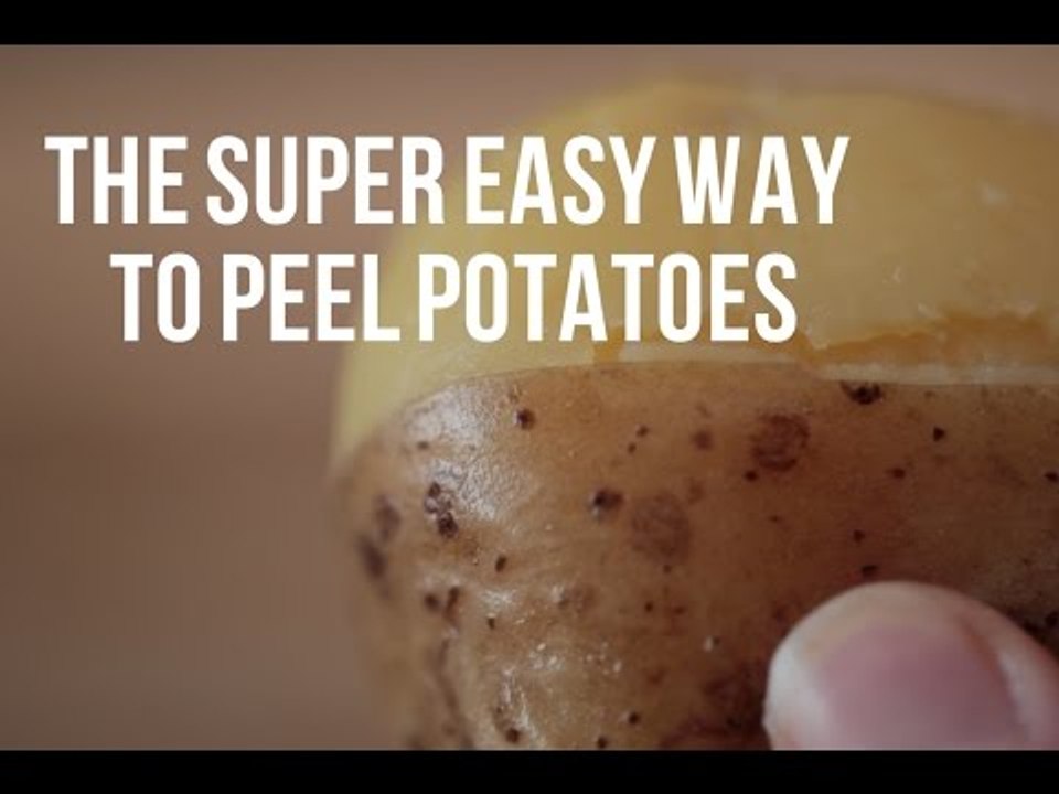 The super easy way to peel potatoes [BA Recipes]