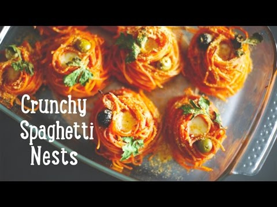 Crunchy Spaghetti Nests [BA Recipes]