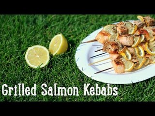 Grilled Salmon Kebabs [BA Recipes]