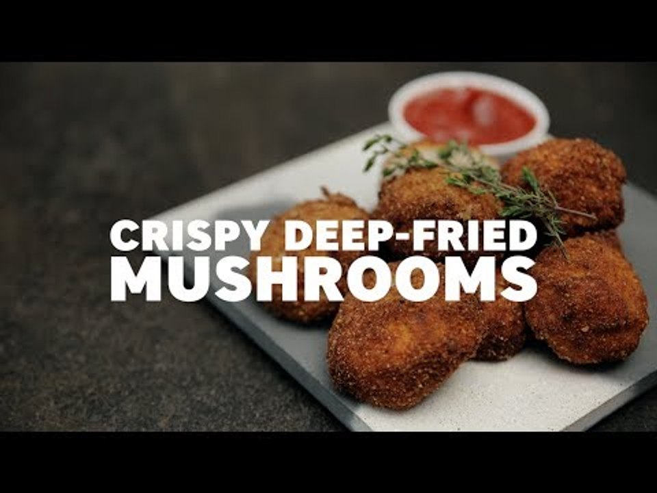 Crispy Deep-Fried Mushrooms [BA Recipes]