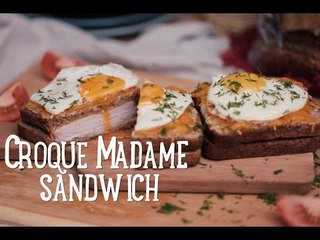 Croque Madame sandwich  [BA Recipes]
