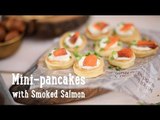 Mini-pancakes with Smoked Salmon [BA Recipes]