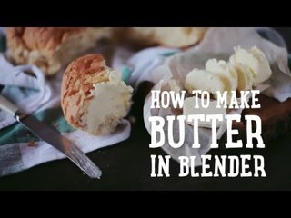 How to make butter in blender [BA Recipes]