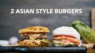 2 asian style burgers [BA Recipes]