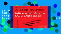[P.D.F] Windows Azure SQL Database Step by Step (Step by Step Developer) [A.U.D.I.O.B.O.O.K]