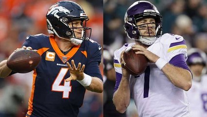 What's the biggest difference between Case Keenum this season vs. last season?