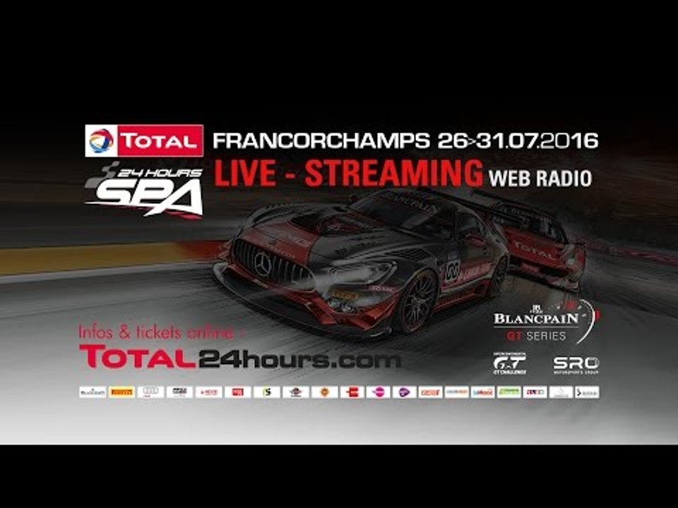 Total 24 Hours of Spa - WEB RADIO