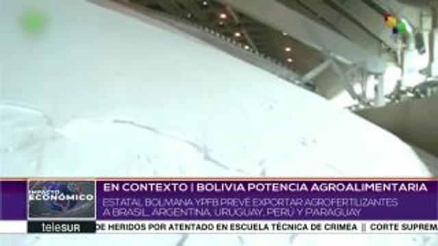 Boliviana YPFB prevé exportar agrofertilizantes a más países de AL