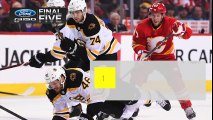 Ford Final Five Facts: Bruins' Winning Streak Scorched By Flames