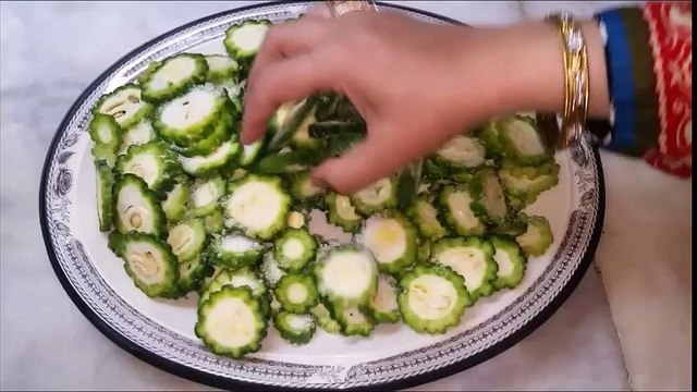Chana Daal Karela/Gram Lentil with Bitter Gourd Cook With Shaheen