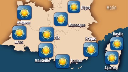 Météo en Provence : soleil et douceur