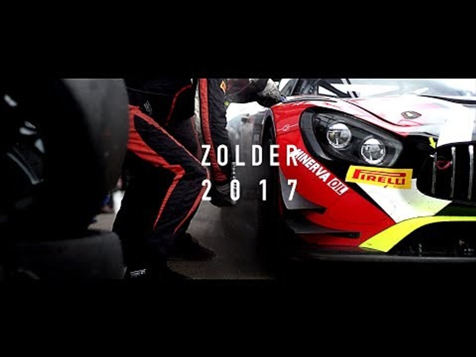 Action from Zolder - Blancpain GT Series 2017