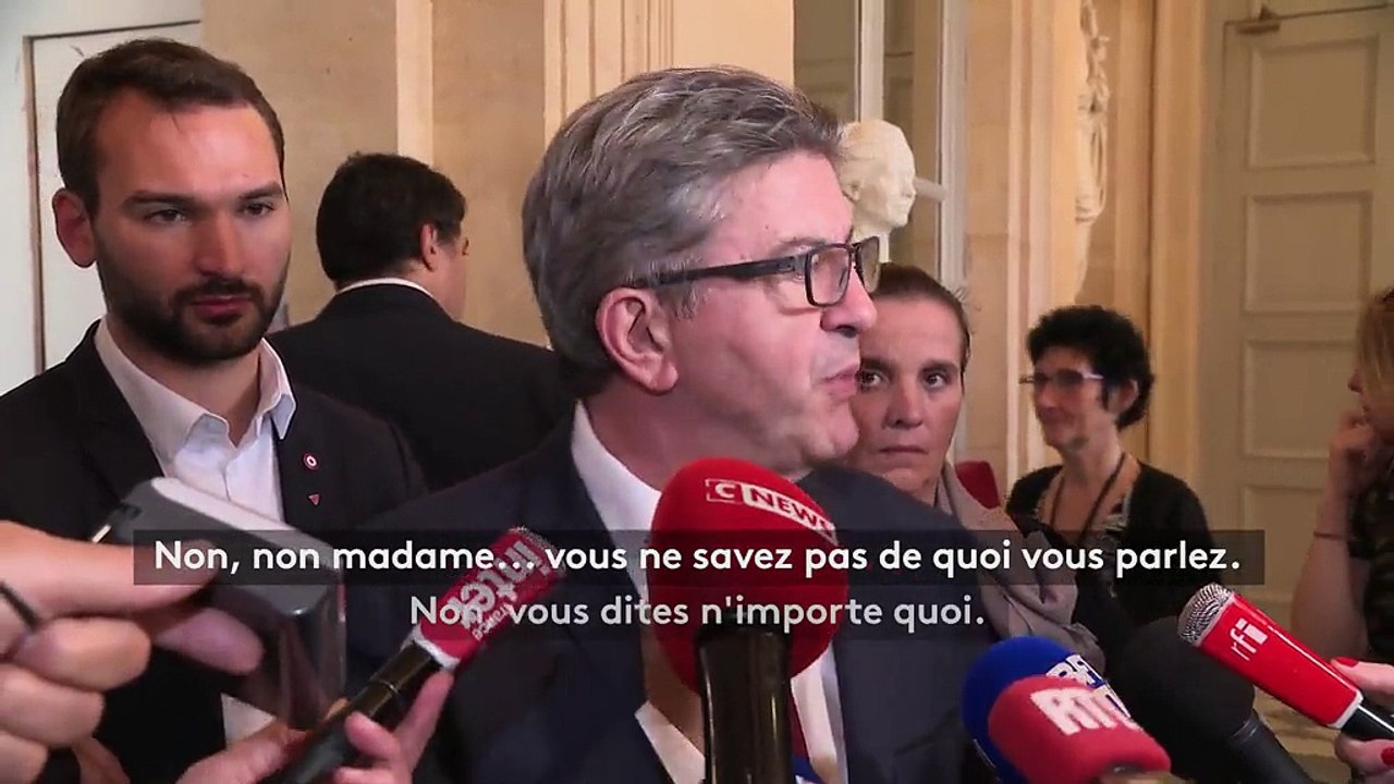 "Crétin", "imbécile", "sujets de merde"...Quand Jean-Luc Mélenchon perd ses nerfs