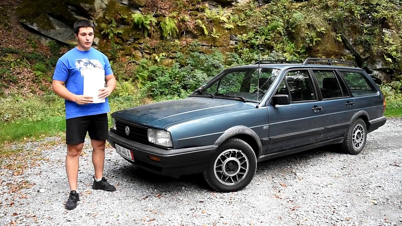  He comprado un Passat 32B SYNCRO Variant con motor 5 cilindros de Audi por 1200 euros en Alemania