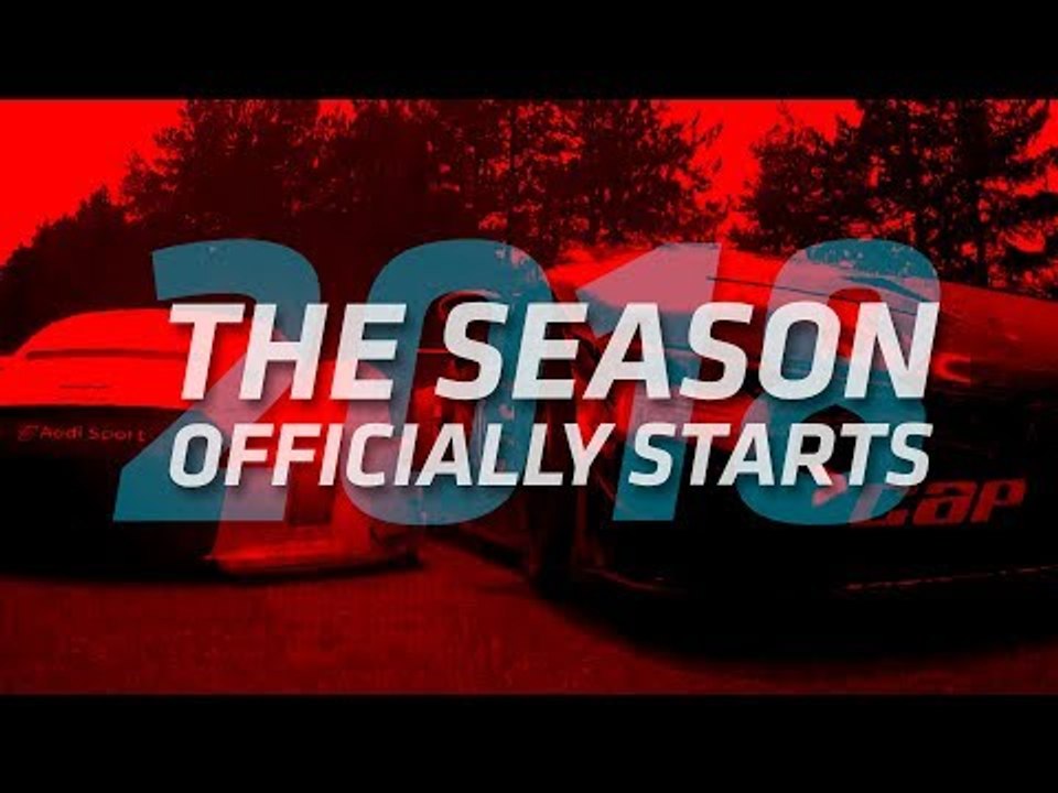 THE SEASON OFFICIALLY STARTS - Blancpain GT Series 2018
