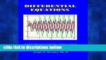 F.R.E.E [D.O.W.N.L.O.A.D] Differential Equations: Applied Mathematical Modeling, Nonlinear