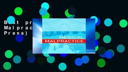 Best product  Medical Malpractice (The MIT Press)