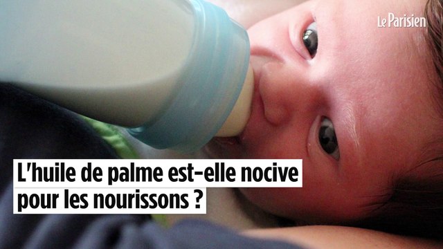 L'huile de palme dans le lait infantile est-elle dangereuse ?