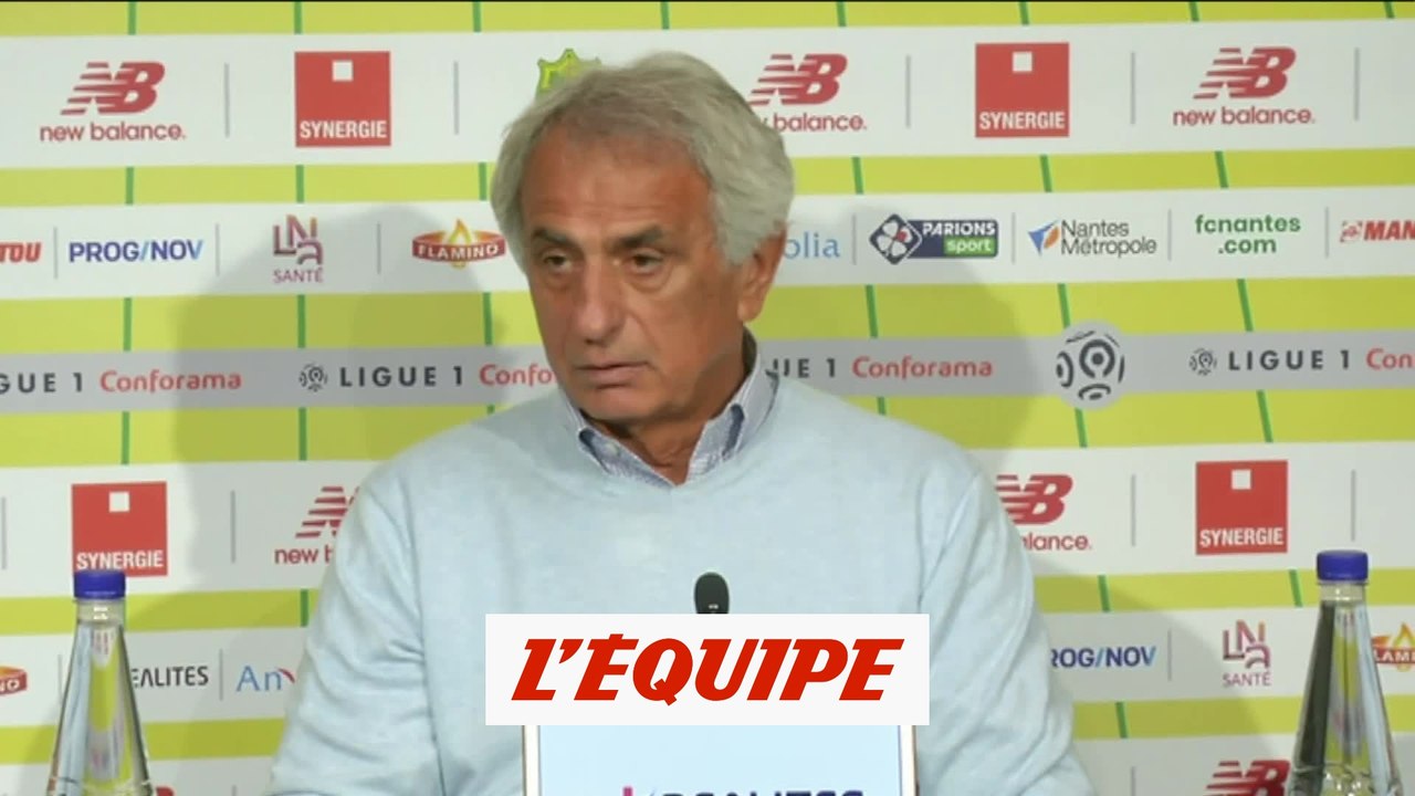 Halilhodzic «Plus complexe que je ne le pensais» - Foot - L1 - Nantes