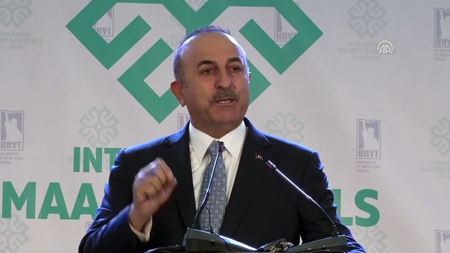 Çavuşoğlu, Maarif Okulları akademik yıl açılış töreni (4) - TİRAN