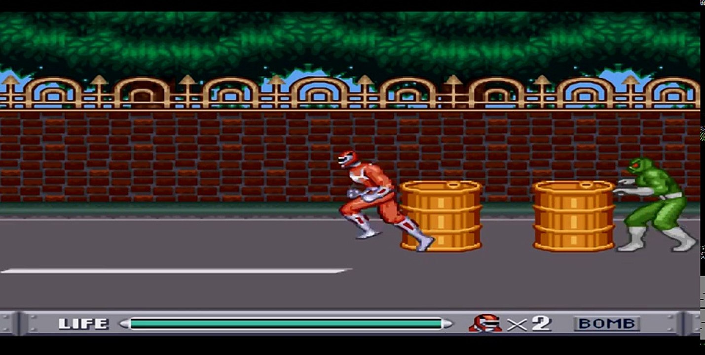 Mighty Morphin Power Rangers (Super Nintendo)