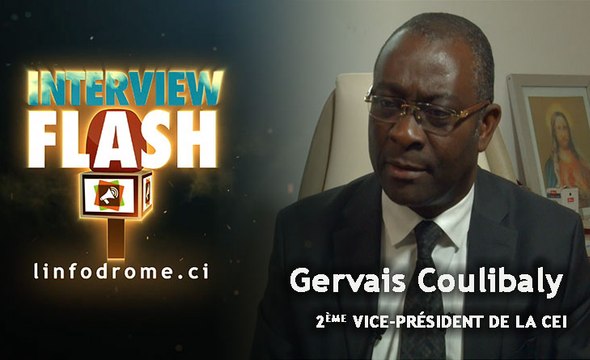 Interview Flash : Gervais Coulibaly, 2éme vice-président de la CEI, se confie à Linfodrome.ci