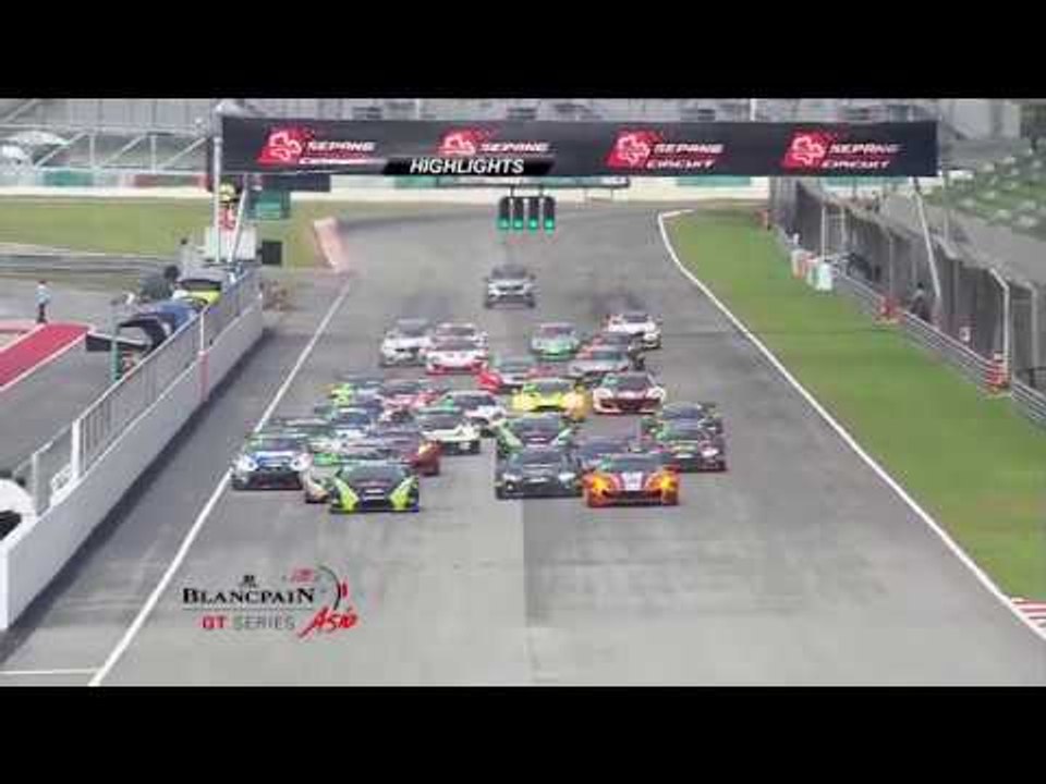 Sepang 2018 - Race 1 - Short Highlights - Blancpain GT Series Asia