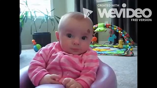 Cute baby with cat nice vedio