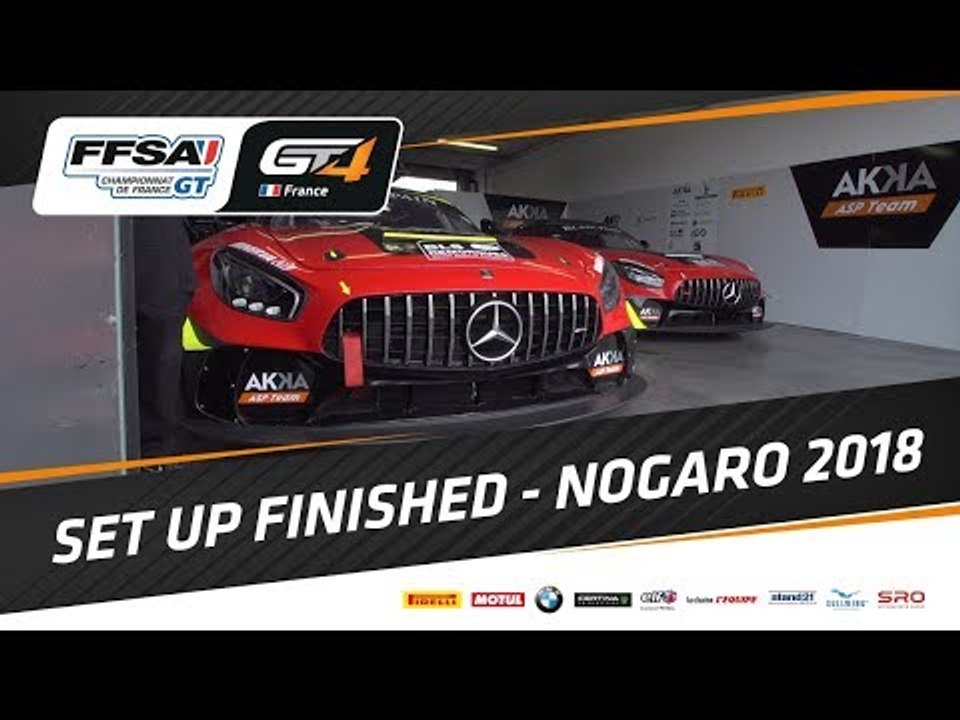 Set up over - FFSA GT - GT4 FRANCE 2018 - Nogaro