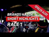 Brands Hatch - RACE 1 - Short Highlights - Blancpain GT Series 2018