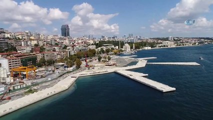 "Martı" Projesinin Son Durumu Havadan Görüntülendi