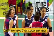 Perú se medirá ante Chile en el Sudamericano de Voley Sub20