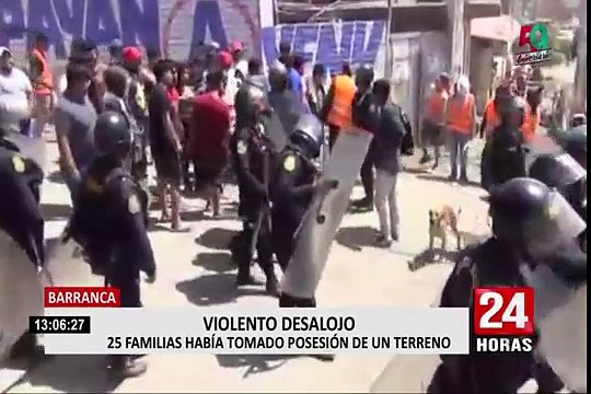 Iquitos: desalojan a un centenar de invasores en el distrito de San Juan Bautista