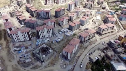 Yeniden İnşa Edilen Şırnak Havadan Görüntülendi