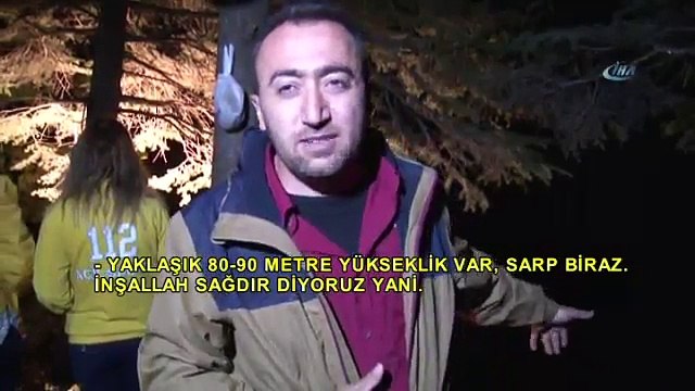 Baraja Düşen Şahsa Nefes Kesen Kurtarma Operasyonu